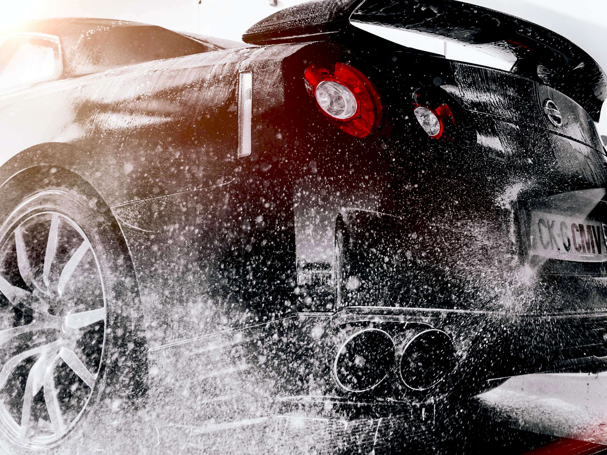 Limpieza Integral de Tapiceria 5 nissan gtr lavado