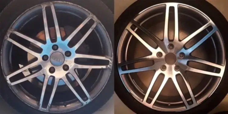 Restauración de Llantas 2 anets y despues reparacion llanta